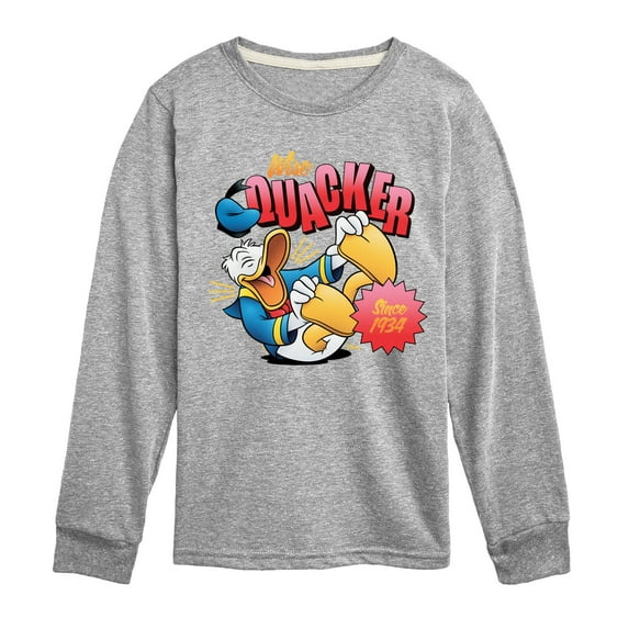 Disney - Wise Quacker - Toddler & Youth Long Sleeve Graphic T-Shirt