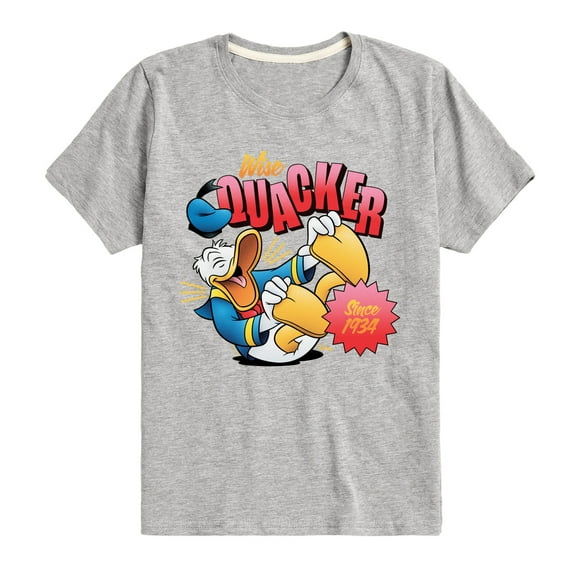 Disney - Wise Quacker - Toddler & Youth Short Sleeve Graphic T-Shirt
