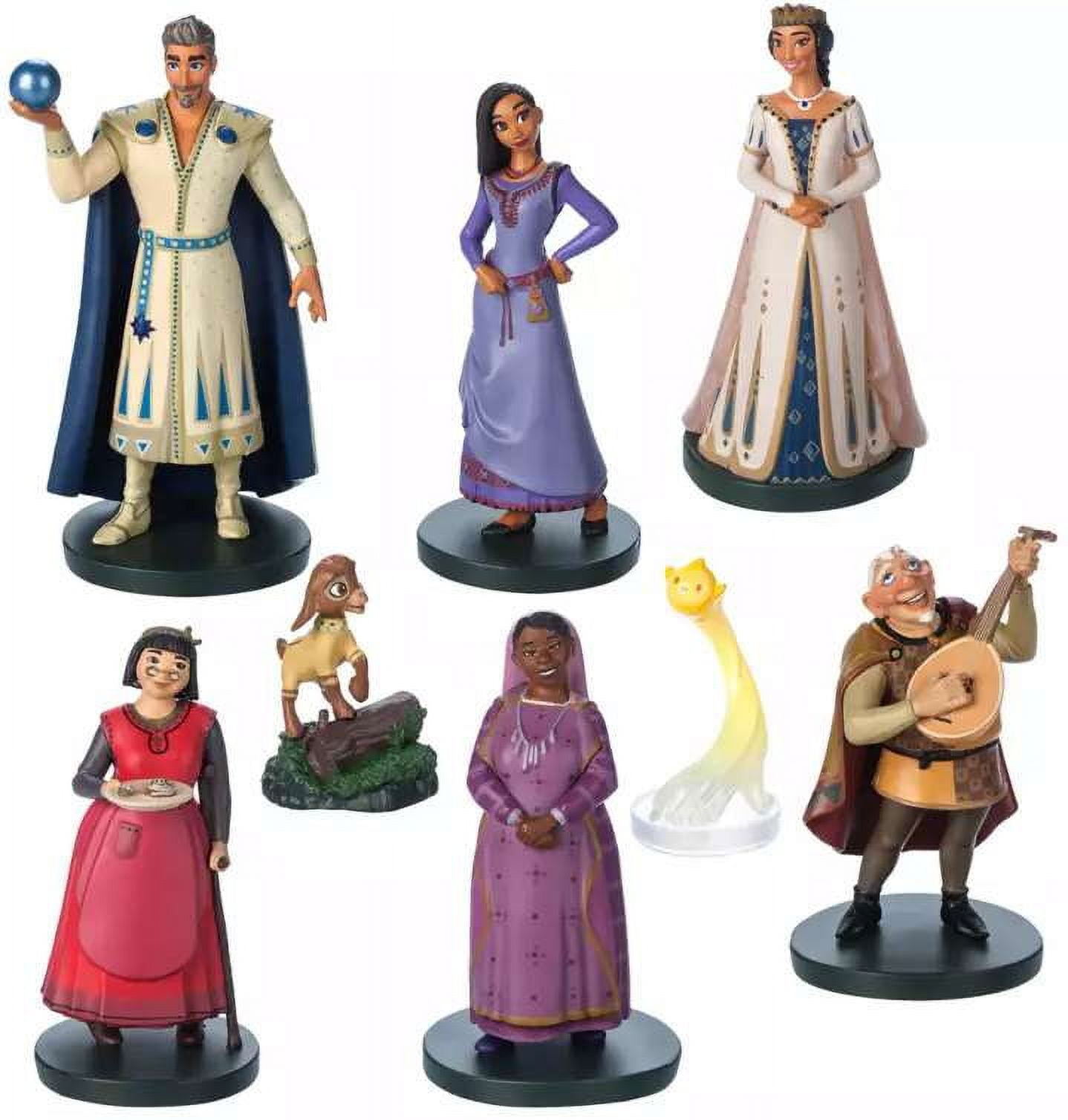 Disney Wish 9-Piece Deluxe PVC Figure Play Set