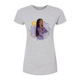 thumbnail image 1 of Disney Wish - Asha And Star - Juniors Fitted Graphic T-Shirt, 1 of 5