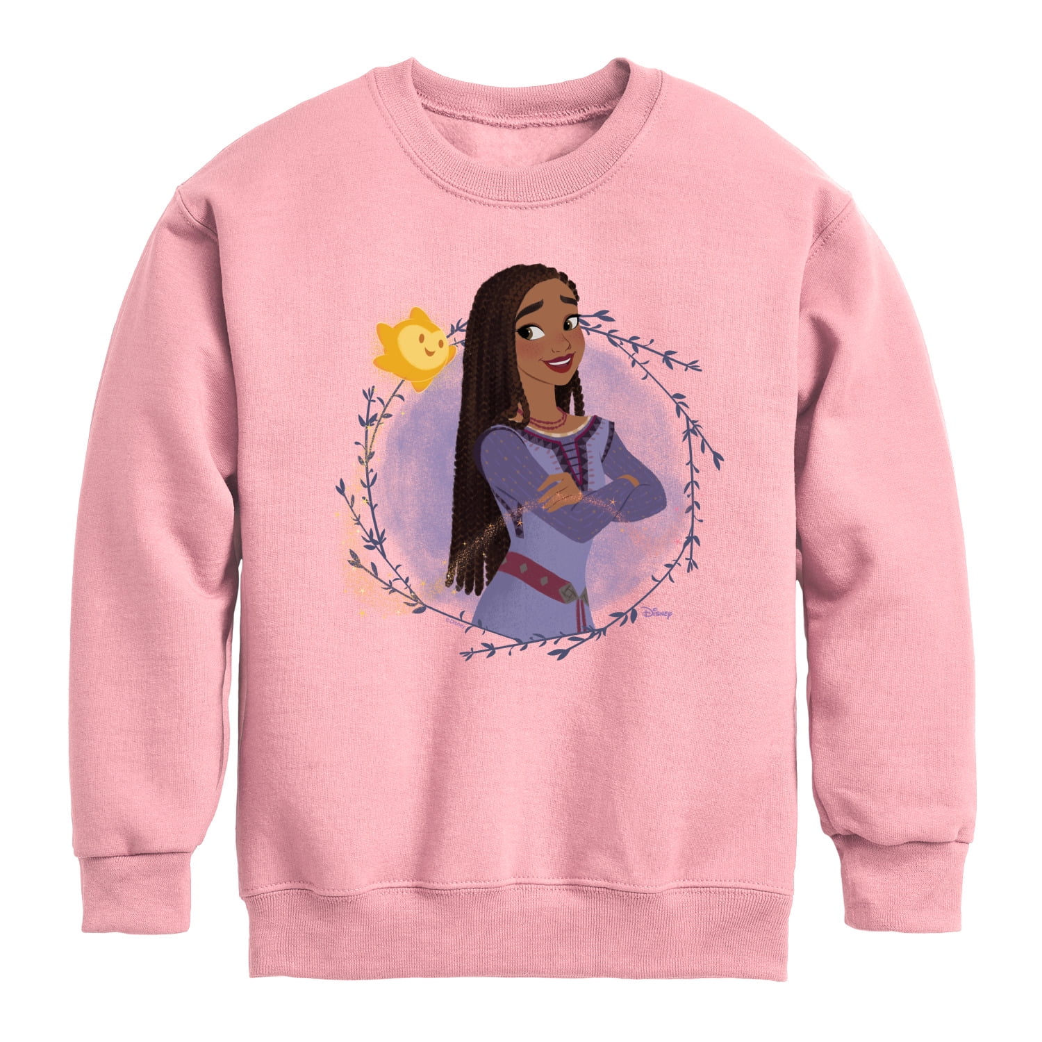 Disney Wish - Asha And Star - Toddler & Youth Crewneck Fleece ...