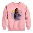 thumbnail image 1 of Disney Wish - Asha And Star - Toddler & Youth Crewneck Fleece Sweatshirt, 1 of 4