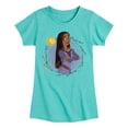 thumbnail image 1 of Disney Wish - Asha And Star - Toddler & Youth Girls Short Sleeve Graphic T-Shirt, 1 of 5