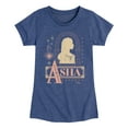 thumbnail image 1 of Disney Wish - Asha Badge - Toddler & Youth Girls Short Sleeve Graphic T-Shirt, 1 of 5