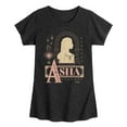 thumbnail image 1 of Disney Wish - Asha Badge - Toddler & Youth Girls Short Sleeve Graphic T-Shirt, 1 of 5