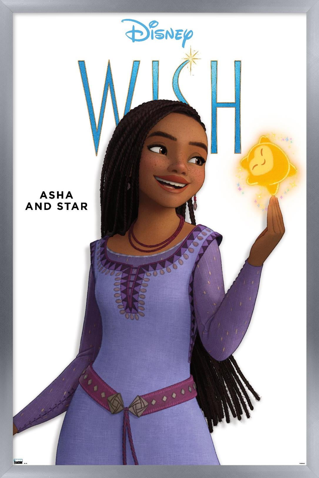 Disney Wish - Asha Feature Series Wall Poster, 14.725