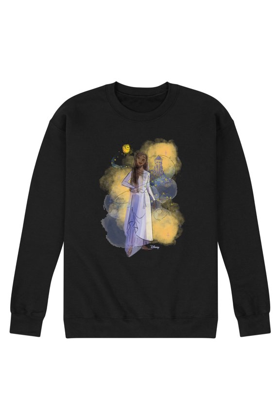 Wish - Asha Sketch In The Beginning - Men's Crew Neck Fleece Pullover