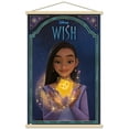 thumbnail image 1 of Disney Wish - Asha & Star Wall Poster with Magnetic Frame, 22.375" x 34", 1 of 5