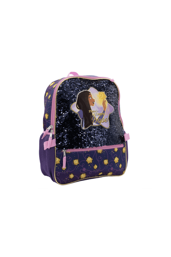 Wish Asha "There Is Always Hope" 4-Piece Sequin Backpack Set