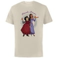 thumbnail image 1 of Disney Wish Asha and Dahlia Baked Treats Friends Forever - Short Sleeve Cotton T-Shirt for Adults - Customized-Natural, 1 of 5