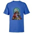 thumbnail image 1 of Disney Wish Asha and Her Friends with Star - Short Sleeve T-Shirt for Kids - Customized-Royal, 1 of 5