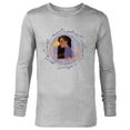 thumbnail image 1 of Disney Wish Asha and Star Nose to Nose Circle - Long Sleeve T-Shirt for Men - Customized-Athletic Heather, 1 of 5