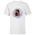 thumbnail image 1 of Disney Wish Asha and Star Nose to Nose Circle - Short Sleeve T-Shirt for Kids - Customized-White, 1 of 5