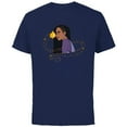 thumbnail image 1 of Disney Wish Asha and Star Nose to Nose Cute - Short Sleeve Cotton T-Shirt for Adults - Customized-Navy, 1 of 5
