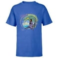 thumbnail image 1 of Disney Wish Asha and Star Rosas Castle Watch Us Shine - Short Sleeve T-Shirt for Kids - Customized-Royal, 1 of 5