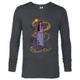 thumbnail image 1 of Disney Wish Asha and Star Shine On - Long Sleeve T-Shirt for Men - Customized-Charcoal Heather, 1 of 5