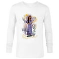 thumbnail image 1 of Disney Wish Asha and Star Shine On - Long Sleeve T-Shirt for Men - Customized-White, 1 of 5