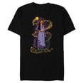 thumbnail image 1 of Disney Wish Asha and Star Shine On - Short Sleeve Blended T-Shirt for Adults - Customized-Black, 1 of 5