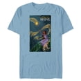 thumbnail image 1 of Disney Wish Asha and Star Time to Shine - Short Sleeve Blended T-Shirt for Adults - Customized-Ocean Blue, 1 of 5
