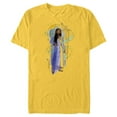 thumbnail image 1 of Disney Wish Asha and Star Watercolor Archway - Short Sleeve Blended T-Shirt for Adults - Customized-Yellow, 1 of 5