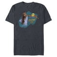 thumbnail image 1 of Disney Wish Asha and Star with Bird Friends Shine On - Short Sleeve Blended T-Shirt for Adults - Customized-Navy Heather, 1 of 5