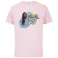 thumbnail image 1 of Disney Wish Asha and Star with Bird Friends Shine On - Short Sleeve Cotton T-Shirt for Adults - Customized-Soft Pink, 1 of 5