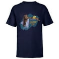 thumbnail image 1 of Disney Wish Asha and Star with Bird Friends Shine On - Short Sleeve T-Shirt for Kids - Customized-Navy, 1 of 5