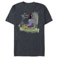 thumbnail image 1 of Disney Wish Asha and Valentino Just Kid-ding Around Funny - Short Sleeve Blended T-Shirt for Adults - Customized-Navy Heather, 1 of 5