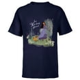 thumbnail image 1 of Disney Wish Asha and Valentino Just Kid-ding Around Funny - Short Sleeve T-Shirt for Kids - Customized-Navy, 1 of 5