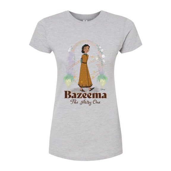 Disney Wish - Bazeema The Artsy One - Juniors Fitted Graphic T-Shirt