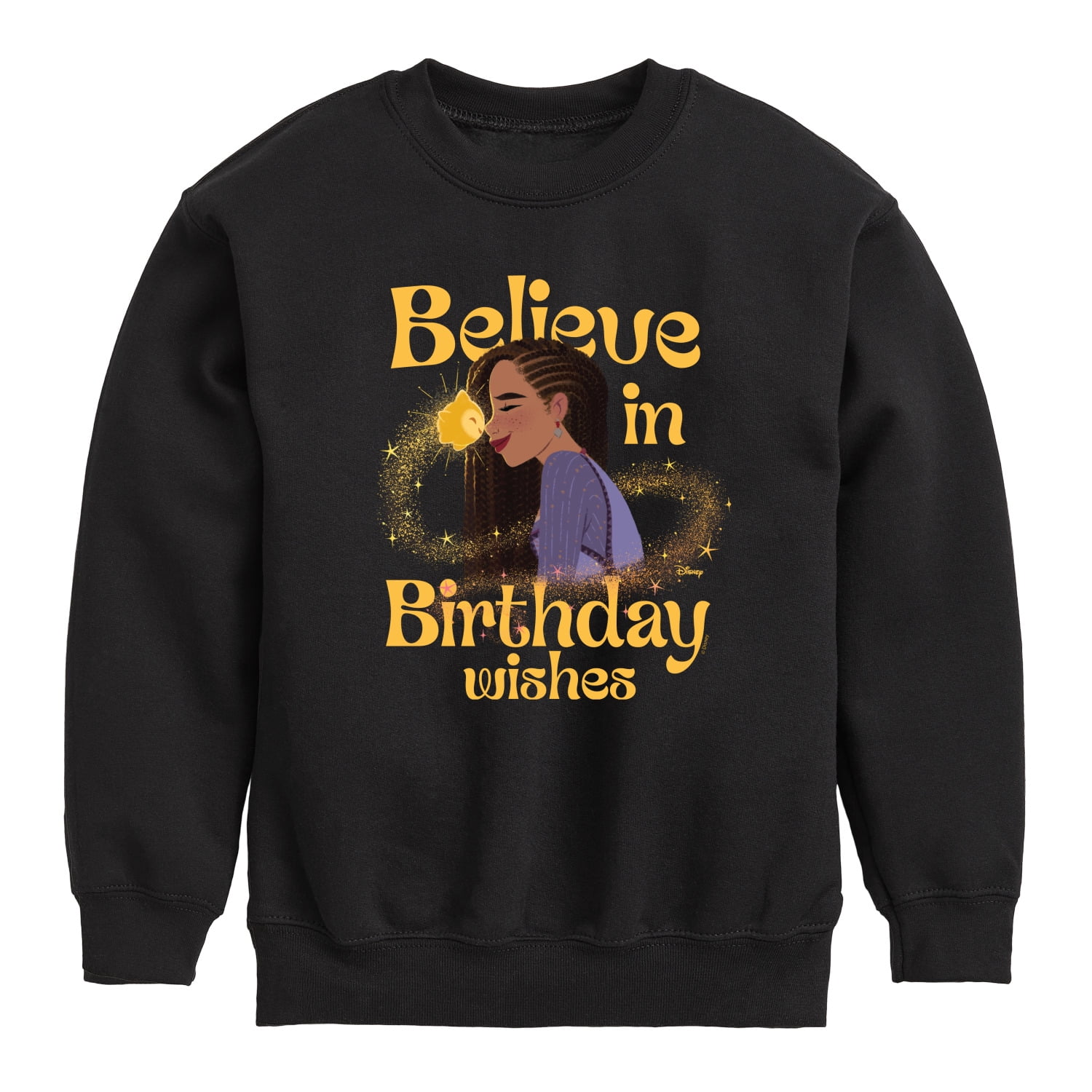 Disney - Wish - Believe Birthday Wishes - Toddler And Youth Crew Fleece ...