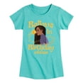 thumbnail image 1 of Disney - Wish - Believe Birthday Wishes - Toddler and Youth Girls Fitted Short Sleeve T-Shirt, 1 of 5