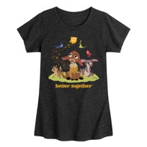 Disney Wish - Better Together Valentino - Toddler & Youth Girls Short Sleeve Graphic T-Shirt