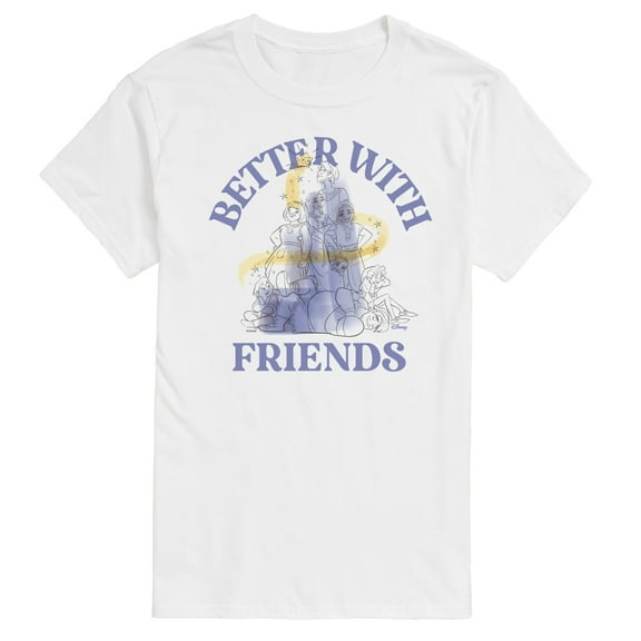 Disney Wish - Better With Friends - Men's Short Sleeve Graphic T-Shirt