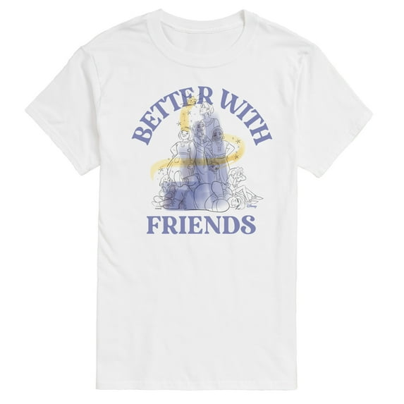 Disney Wish - Better With Friends - Men's Short Sleeve Graphic T-Shirt