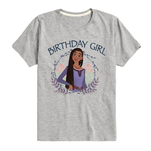 Disney - Wish - Birthday Girl - Youth And Toddler Short Sleeve T-Shirt