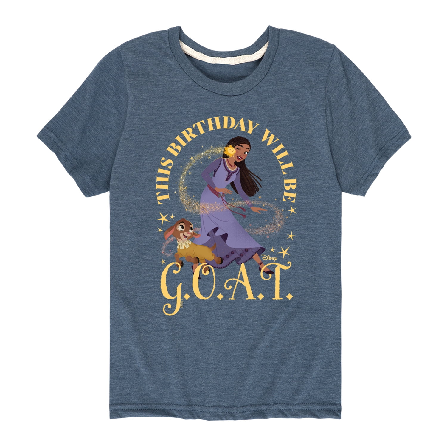 Disney - Wish - Birthday Goat - Youth And Toddler Short Sleeve T-Shirt ...