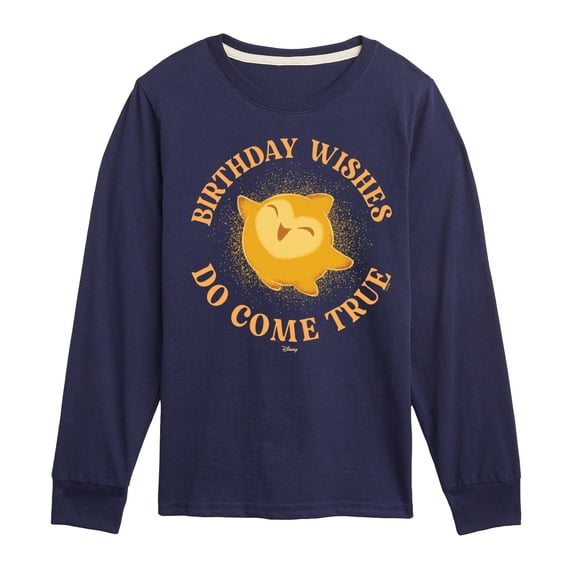 Disney - Wish - Birthday Wishes Come True - Toddler and Youth Long Sleeve T-Shirt