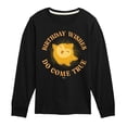 thumbnail image 1 of Disney - Wish - Birthday Wishes Come True - Toddler and Youth Long Sleeve T-Shirt, 1 of 5