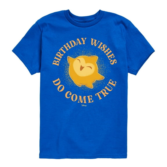 Disney - Wish - Birthday Wishes Come True - Youth And Toddler Short Sleeve T-Shirt