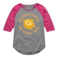 thumbnail image 1 of Disney Wish - Birthday - Wishes Do Come True - Toddler & Youth Girls Raglan Graphic T-Shirt, 1 of 4