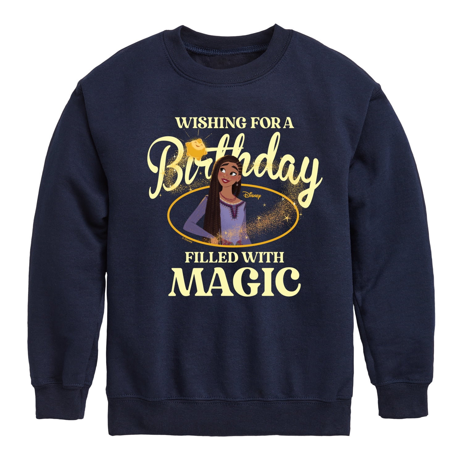 Disney - Wish - Wishing Birthday - Toddler And Youth Crew Fleece ...