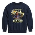 thumbnail image 1 of Disney Wish - Birthday - Wishing For Magic Filled Day - Toddler & Youth Crewneck Fleece Sweatshirt, 1 of 5