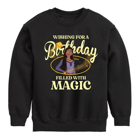 Disney - Wish - Wishing Birthday - Toddler And Youth Crew Fleece