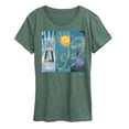 thumbnail image 1 of Disney Wish - Character Panels King, Star, & Asha - Women's Short Sleeve Graphic T-Shirt, 1 of 6