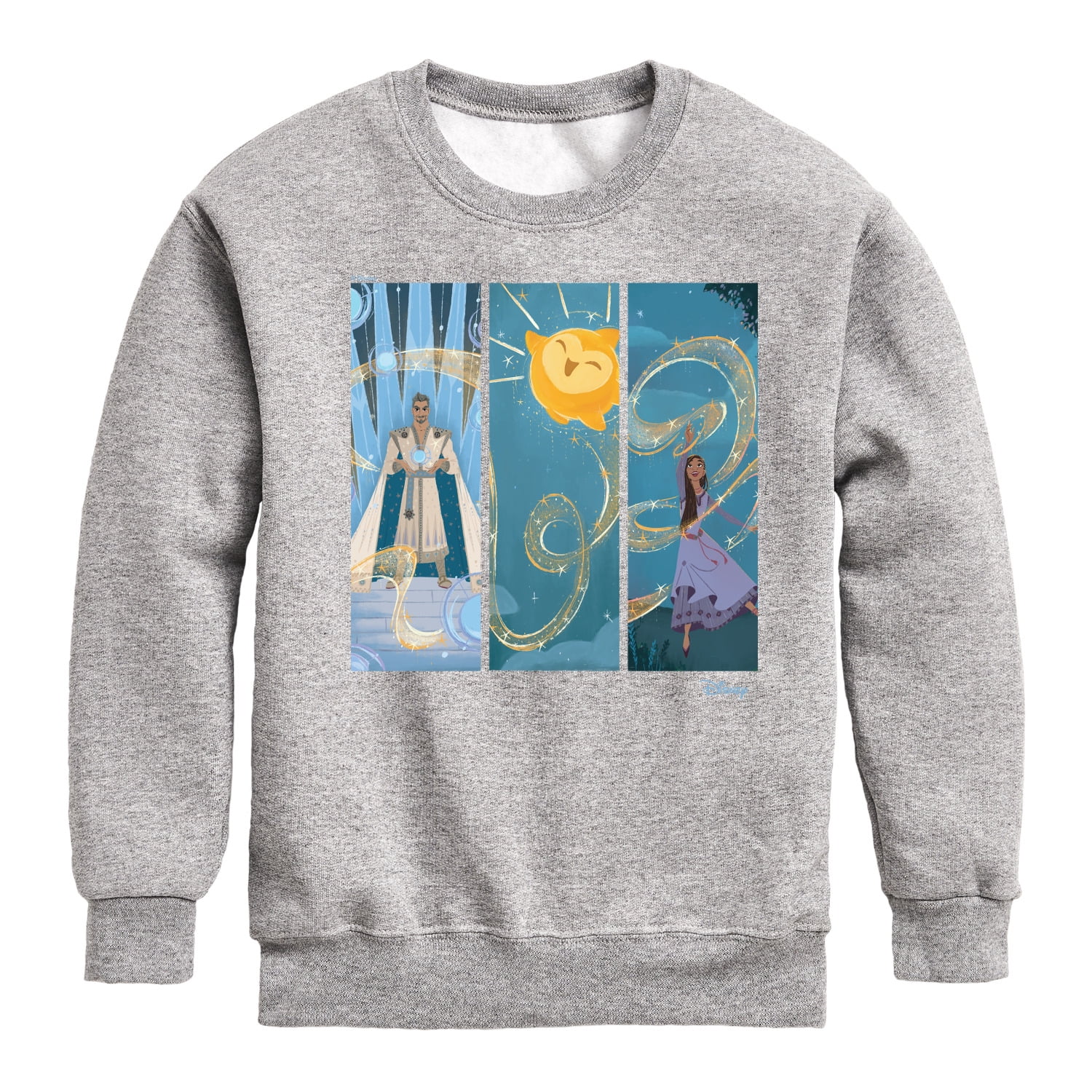 Disney Wish - Character Panels - Toddler & Youth Crewneck Fleece ...