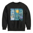 thumbnail image 1 of Disney Wish - Character Panels - Toddler & Youth Crewneck Fleece Sweatshirt, 1 of 5