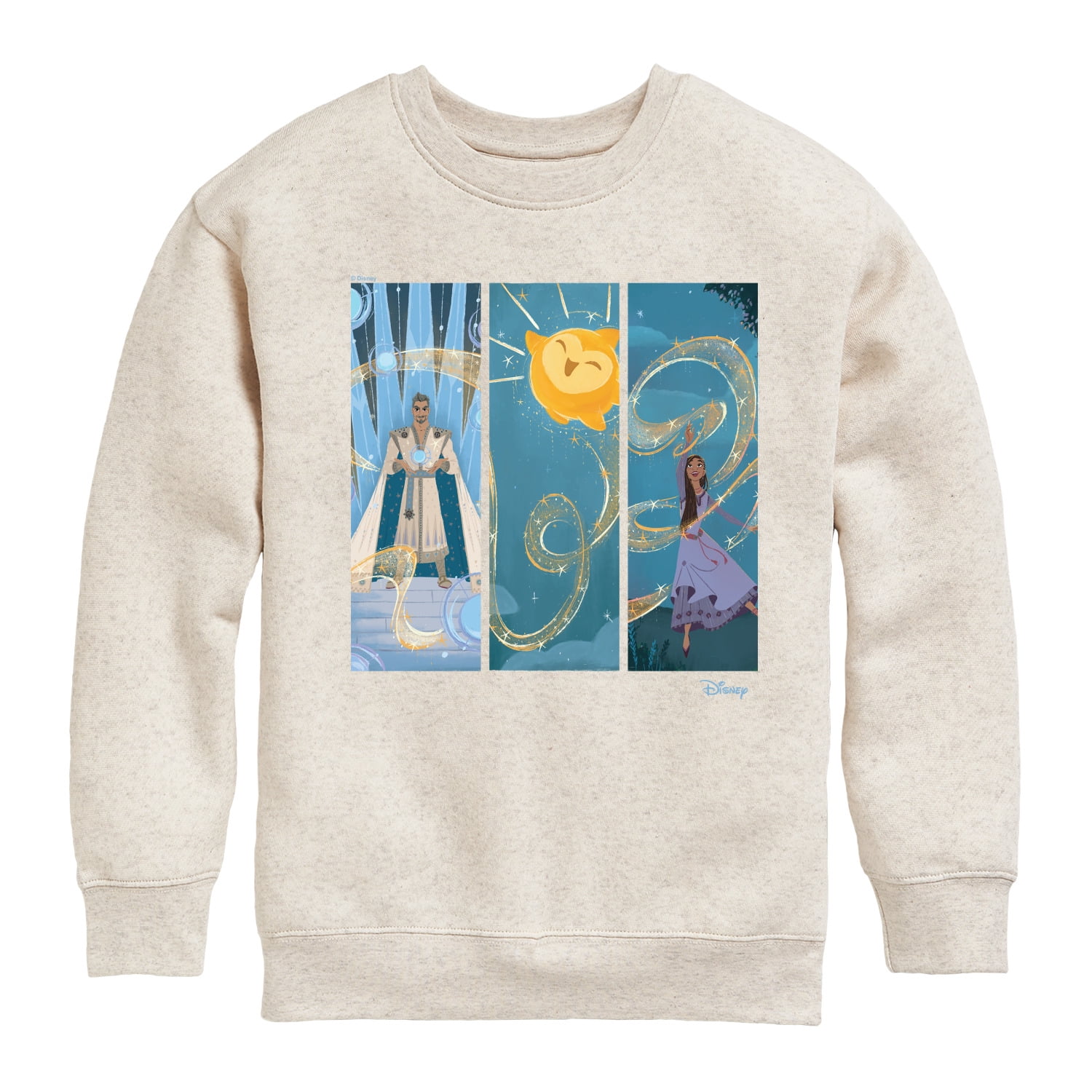 Disney Wish - Character Panels - Toddler & Youth Crewneck Fleece ...