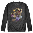 thumbnail image 1 of Disney Wish - Collage OF Friends - Men's Crew Neck Fleece Pullover, 1 of 5