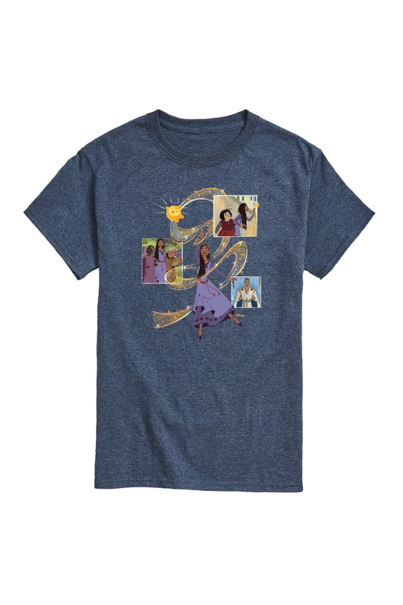 Wish - Collage OF Friends - Men's Short Sleeve Graphic T-Shirt